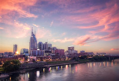Nashville Sunset Photograph By Malcolm Macgregor Fine Art America