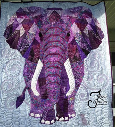 Violet Craft Pattern Called Elephant Abstractions Elephant Quilts