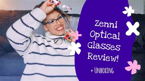 zenni optical glasses review unboxing and first impression youtube