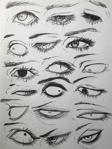 Realistic Anime Eye Art Year Old Artist Draws Hyper Realistic Eyes