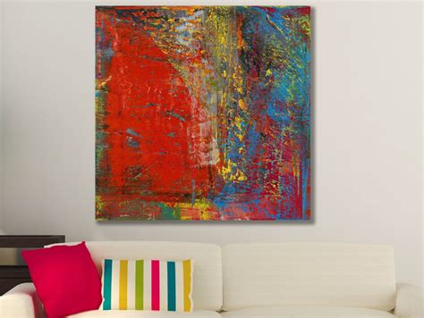 Gerhard Richter Photorealism Abstract Art Lines Stripes Etsy