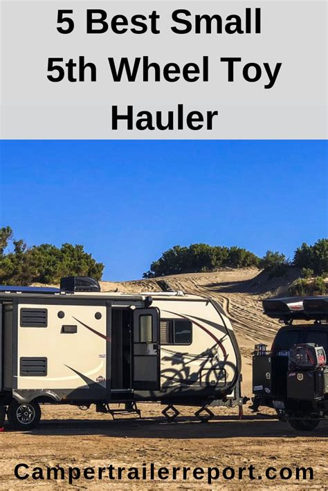 A travel trailer toy hauler (bumper pull) will normally have a smaller garage area and lower weight carrying capability. 5 Best Small 5th Wheel Toy Hauler | 5th wheel toy hauler ...