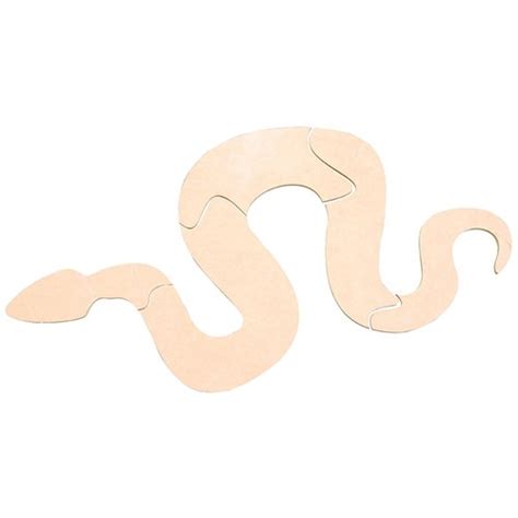 Giant Wooden Snake Puzzle Giant Wood Cleverpatch Art And Craft Supplies