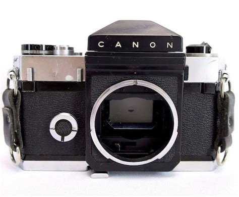 Vintage Canon Canonflex 35mm Slr First Film Camera Body
