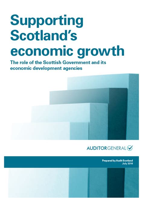 Supporting Scotlands Economic Growth The Role Of The Scottish