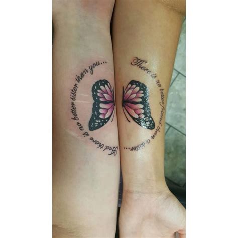 Butterfly Sister Tattoos Best Tattoo Ideas Gallery