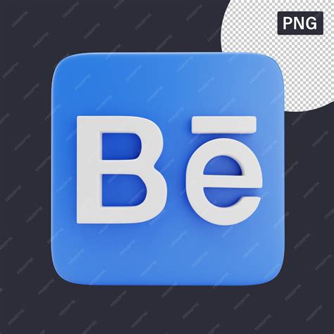 Premium Psd Behance Logo