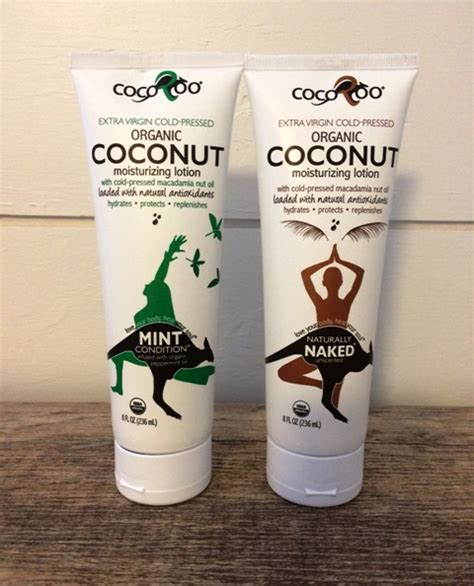 Cocoroo Unscented Naturally Naked Organic Coconut Moisturizing Lotion