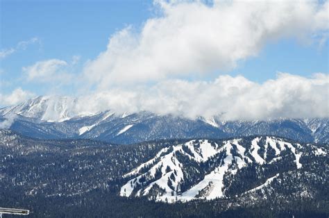 View Of Snow Summit Ski Area Big Bear Lake California Big Bear