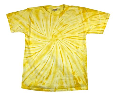 Yellow Dandelion Tie Dye T Shirt Tie Dye Space