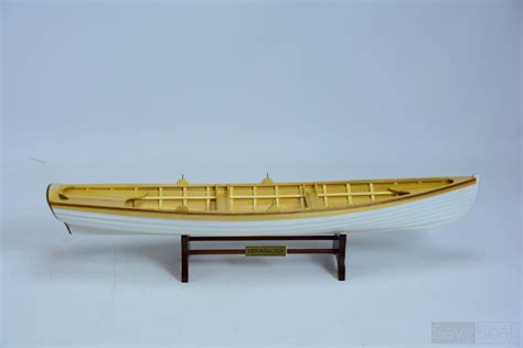 Boston Whitehall Tender Wooden Model Ship Savyboat