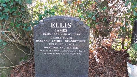 'i don't think weber is done being a montreal canadien'. Jimmy Ellis Belfast Actor My GravesideTribute - YouTube