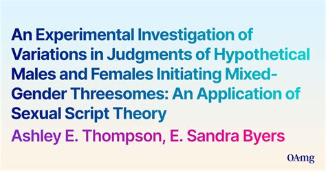 Pdf An Experimental Investigation Of Variations In Judgments Of
