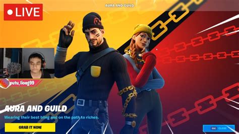 Yesssss guild is one of my faves so this has me hyped. LIVE FORTNITE - AURA AND GUILD - YouTube