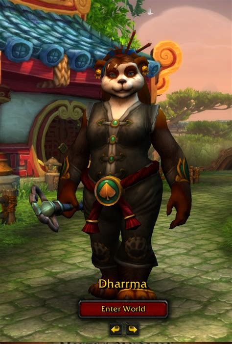 My New Wow Character Is A Monk Her Name Is Dharrma Love