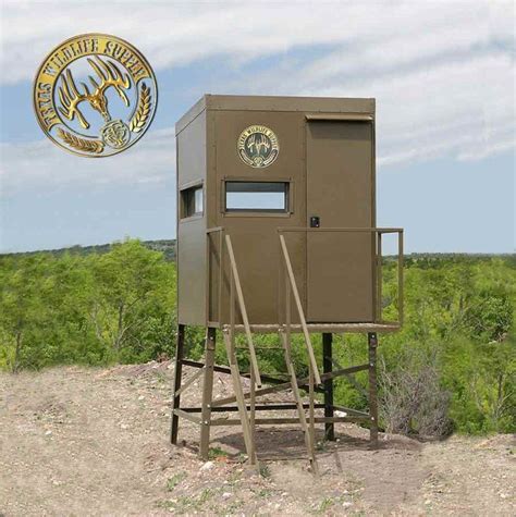 5x5 Deer Blinds for Sale - Elevated Deer Blinds | Texas Wildlife Supply