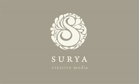 Surya Name Logo