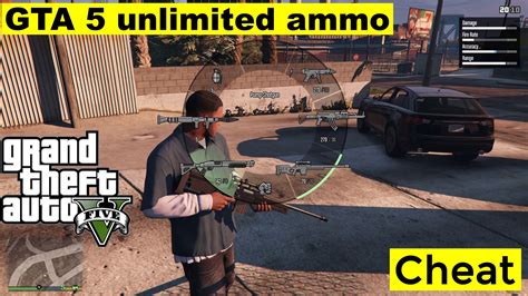 Gta 5 Unlimited Ammo Cheat For Pc Xbox Playstation