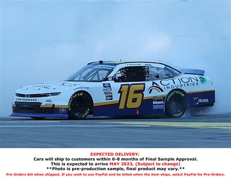 AJ Allmendinger Autographed 2022 Action Industries Talladega 10/1