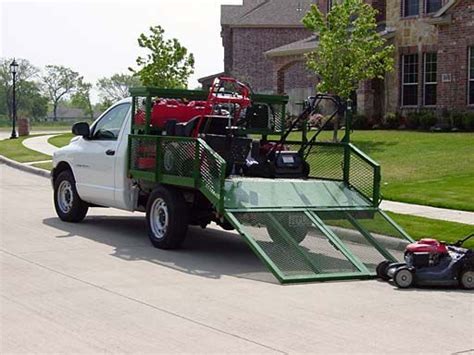For turnaround on truck bed installs consult your sales representative. Landscape Truck Beds | Landscape trailers, Truck bed ...