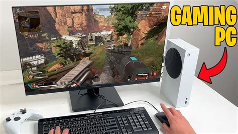 Xbox Series S As A Budget Gaming Pc 4k 120 Fps With Innocn 27