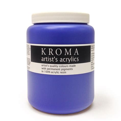 Ultramarine Blue Kroma Artists Acrylics