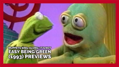 Opening And Closing To Muppets Sing Alongs Its Not Easy Being Green