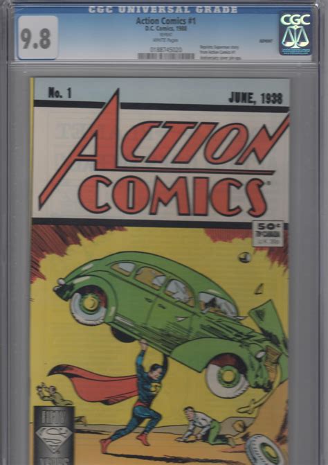 Comicconnect Action Comics 1938 2011 1 Cgc Nmm 98