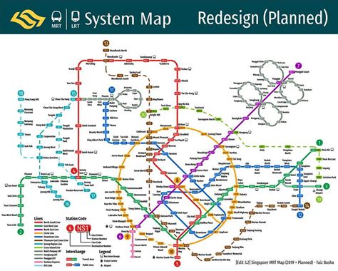 North East Line Mrt Map Singapore Map Official Transit System