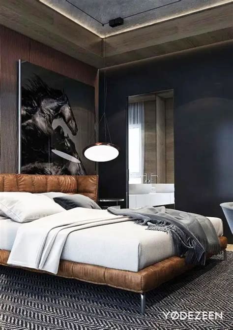 40 sleek and sexy masculine bedroom decor ideas greenorc