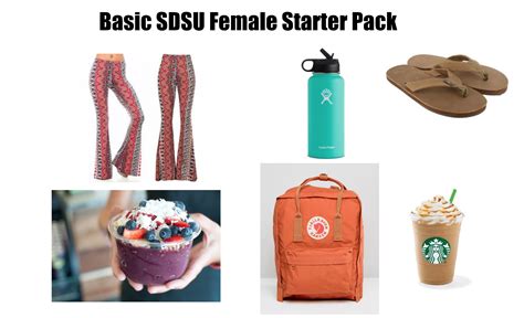 Basic Sdsu Female Starter Pack Sdsu