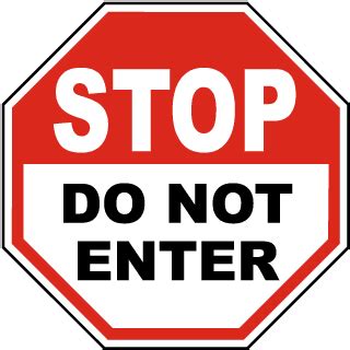 No entry symbol png transparent images. The 1709 Blog: Two big decisions examine web blocking in ...