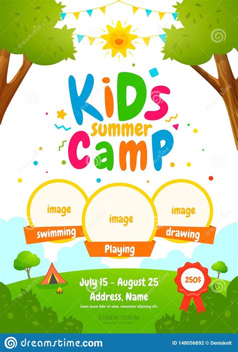 The roots' ringleader's debut film, summer of soul, comes with a great backstory. Kids summer camp poster stock vector. Illustration of ...