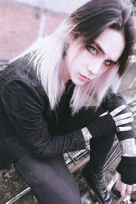Gothic Guy Gothic Hairstyles Boys Long Hairstyles Mens Hairstyles
