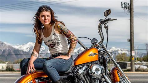 Pretty In Chrome How Women Are Changing The Biker Image Hdforums