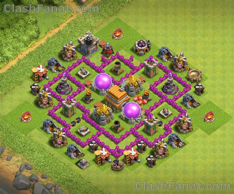 Town Hall 6 Base Best Th6 Layout Clash Of Clans 2018