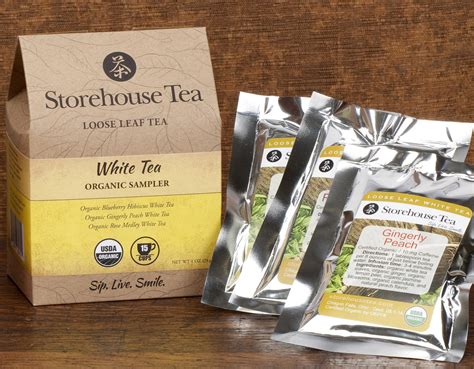 White Tea Sampler Pack Storehouse Tea