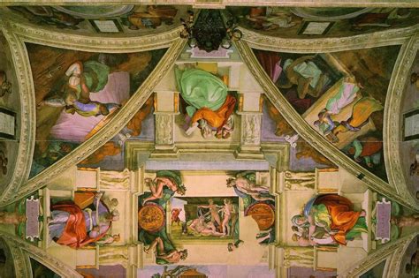 Michelangelo Sistine Chapel Ceiling Part 4 1508 1512 Sistine Chapel