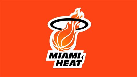 The miami heat logo is one of the nba logos and is an example of the sports industry logo from united states. Miami Heat Logo Wallpaper 2018 (70+ images)