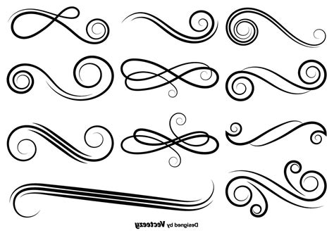Simple Swirl Vector At Collection Of Simple Swirl
