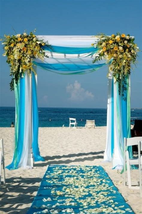 From romantic modern wedding, chic beach wedding to rustic fall wedding, the wedding ceremony will be as lovely as it can be if you like. 50 Beach Wedding Aisle Decoration Ideas | Deer Pearl Flowers