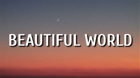 Kenny Chesney Beautiful World Lyrics Youtube