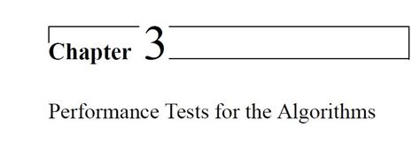 Customized Chapter Layout In Word Super User