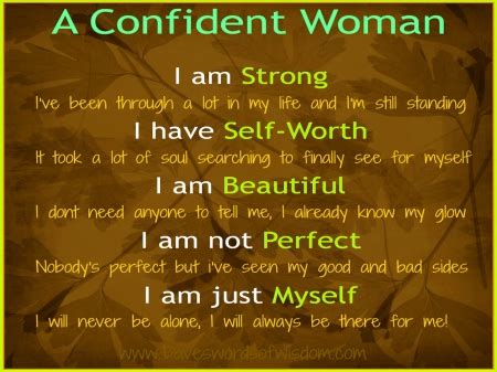 Help to feel strong, motivated, capable and in control. Confident Woman Quotes. QuotesGram