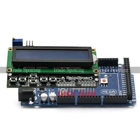 Sainsmart Mega25601602 Lcd Keypad Shield Kit 4 Arduino R3 Atmel