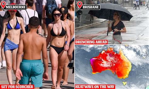 Australia Weather Forecast For New Year As Heatwave Heats Nsw Vic Sa Qld Daily Mail Online