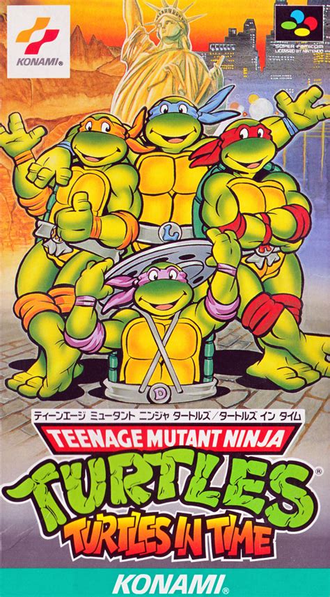 When krang steals the statue of liberty, the turtles pursue the foot clan to the technodrome, where shredder sends them through a time warp. Teenage Mutant Ninja Turtles: Turtles in Time - Jeux ...