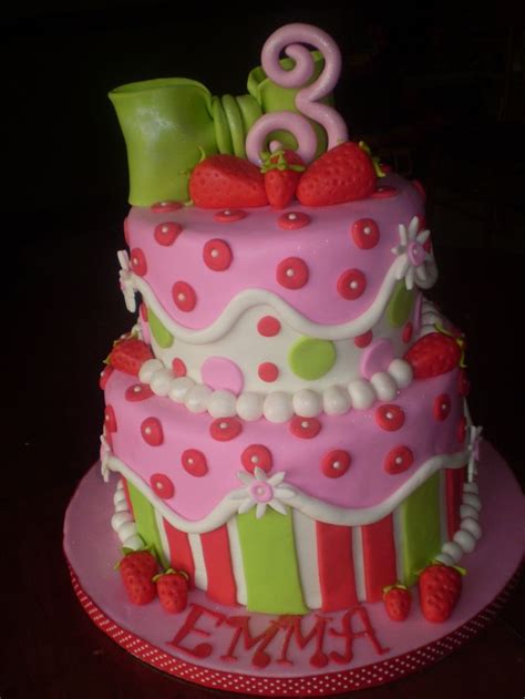 Pin By Amy Maurer On Eat More Cake Strawberry Shortcake Birthday