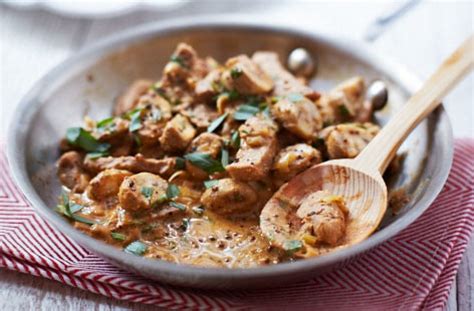 What happens to the meat that doesn't get eaten? Pork stroganoff | Tesco Real Food