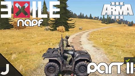 Arma 3 Exile Mod Napf Part 11 Operation Save The Humvee Youtube